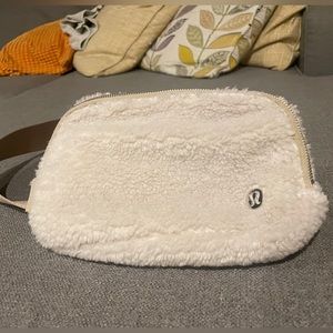 Lululemon Tan Sherpa Belt Bag